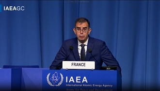 فرانسوا ژاک نماینده فرانسه در کنفرانس آژانس بین‌المللی انرژی اتمی