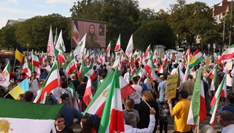 تظاهرات ایرانیان آزاده در بروکسل - ۲۴شهریور