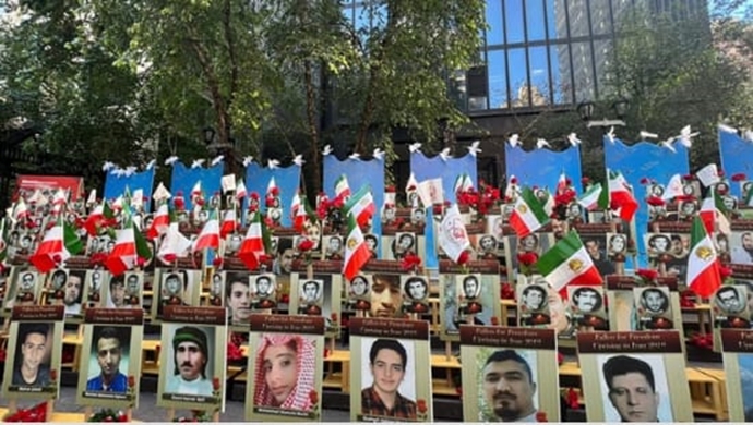 گزارش النهار العربی لبنان از تظاهرات نیویورک علیه رئیسی جلاد