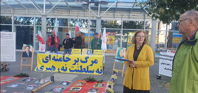 هایدلبرگ - آکسیون ایرانیان آزاده در همبستگی با قیام سراسری مردم ایران