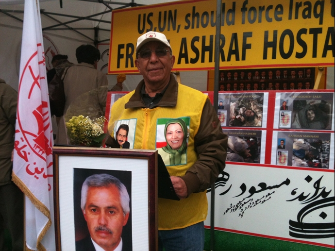 محمد صفا اشرف‌نشان دیرین و از حامیان مجاهدین خلق ایران