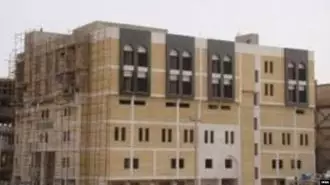 یکی از بیمارستان‌های ساخت رژیم  ایران در کربلا. عکس از خبرگزاری ایرنا