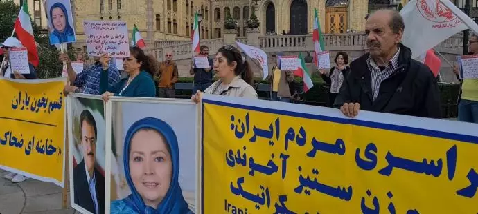 اسلو - آکسیون ایرانیان آزاده در همبستگی با قیام سراسری مردم ایران - ۱۸شهریور - 23