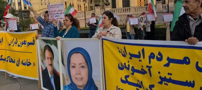 اسلو - آکسیون ایرانیان آزاده در همبستگی با قیام سراسری مردم ایران - ۱۸شهریور - 15