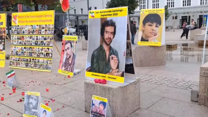 آکسیون ایرانیان آزاده در سالگرد جمعه خونین زاهدان - اتریش