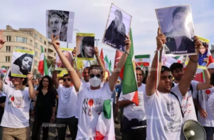-انعکاس تظاهرات بروکسل در رسانه‌ها در سالگرد اعتراضات سراسری مردم ایران - 4