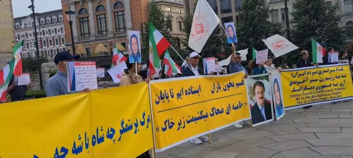 اسلو - آکسیون ایرانیان آزاده در همبستگی با قیام سراسری مردم ایران - ۱۸شهریور - 27