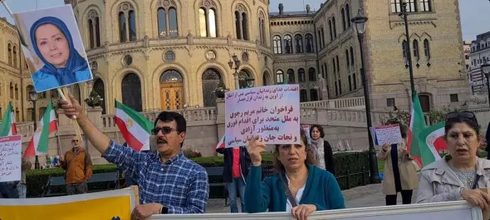 اسلو - آکسیون ایرانیان آزاده در همبستگی با قیام سراسری مردم ایران - ۱۸شهریور - 32
