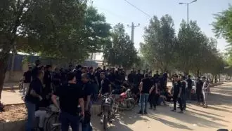 تجمع کارکنان شرکت فولاد پارس هفت‌تپه