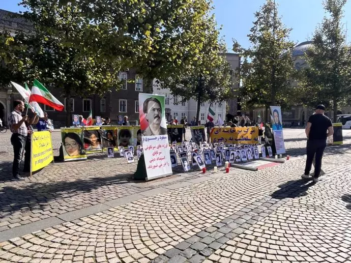 کپنهاگ - آکسیون ایرانیان آزاده در همبستگی با قیام سراسری مردم ایران - ۱۱شهریور - 14