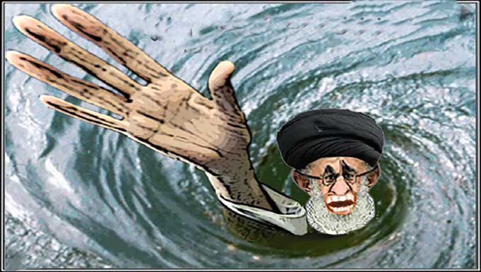 خامنه‌ای در گرداب بحرانها