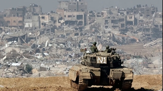 حمله نیروهای اسراییلی به خان یونس