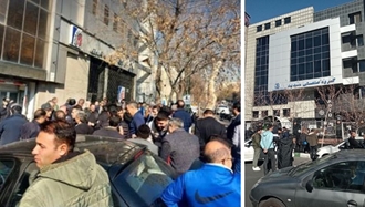 تجمع اعتراضی نانوایان و سهامداران سدید در تهران