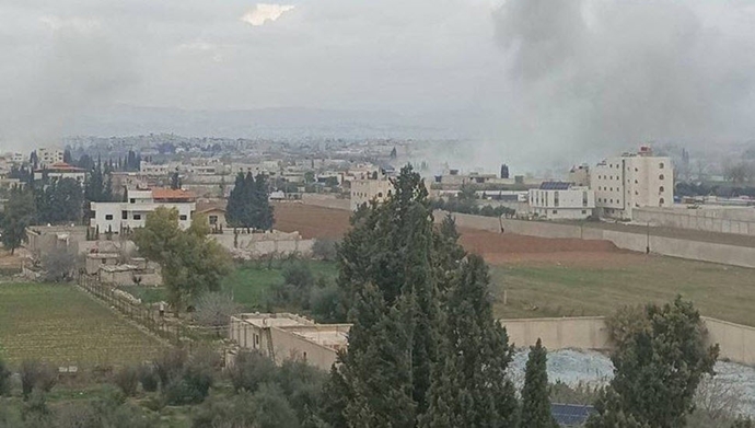 حمله هوایی به منطقه سیده زینب در دمشق