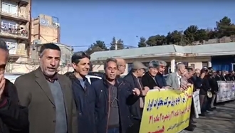 تجمع‌های اعتراضی بازنشستگان مخابرات در شهرهای مختلف - ۲بهمن