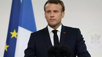 ماکرون رئیس‌جمهور فرانسه