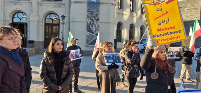 اسلو - تظاهرات ایرانیان آزاده در گرامیداشت روز منع خشونت علیه زنان - ۳آذر