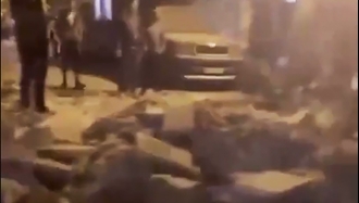 حملات موشکی به مناطقی در غرب دمشق