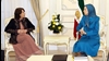 دیدار خانم مریم رجوی با خانم رزالیا آرتیگا سرانو