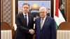دیدار و گفتگوی محمود عباس با وزیر امور خارجه آمریکا