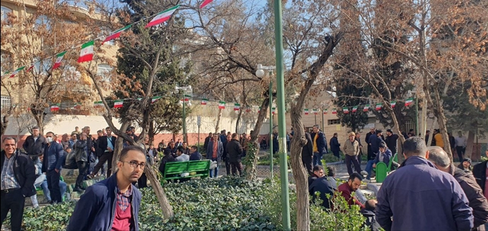 تهران - تجمع اعتراضی پرسنل ارکان سراسر کشور جلوی نهاد ریاست‌جمهوری رژیم - ۲۸بهمن