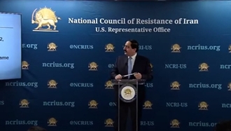 کنفرانس مطبوعاتی دفتر نمایندگی شورای ملی مقاومت ایران در واشنگتن درباره شعبده انتخاباتی رژیم