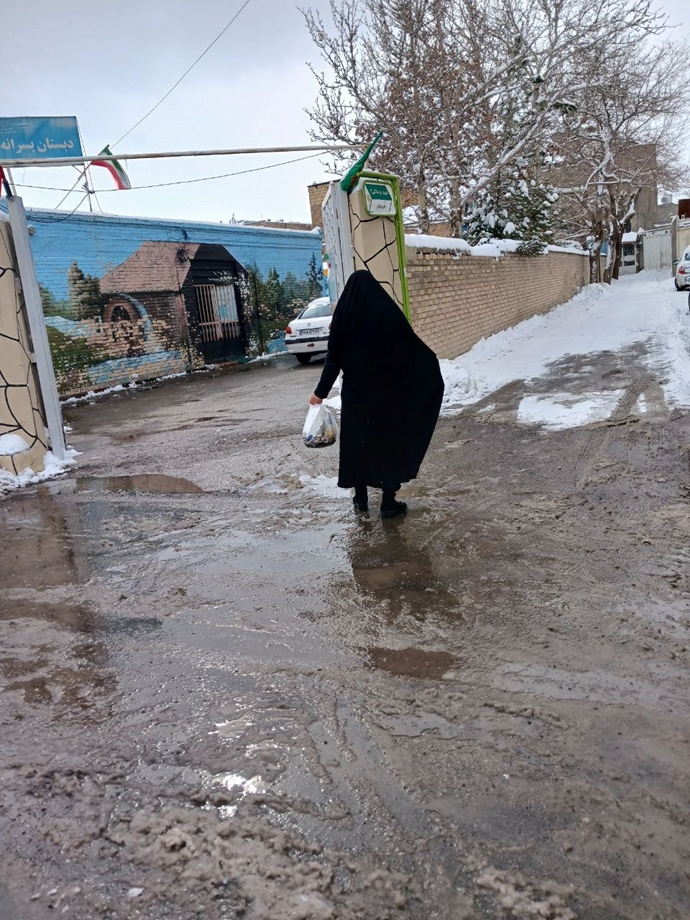 مشهد - شاندیز، روستای ارچنگ - ساعت ۱۰صبح - کسادی نمایش انتخاباتی خامنه‌ای - ۱۱اسفند