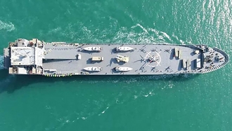 کشتی جاسوسی رژیم ایران در دریای سرخ