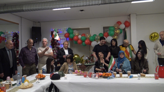 کپنهاگ - برگزاری مراسم جشن نوروز توسط ایرانیان آزاده - ۵فروردین