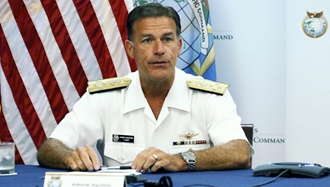 دریاسالار جان آکیلینو، فرمانده نیروهای آمریکا در منطقه اقیانوس هند و آرام