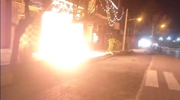 کرمانشاه-انفجار در شهرداری غارتگر منطقه ۳