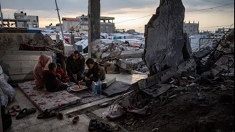 وضعیت مردم رفح در نوار غزه