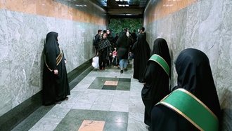 متروی تهران و حجاب بان