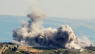 حملات هوایی اسراییل به مواضع حزب‌الله لبنان در دره بقاع- عکس از آرشیو