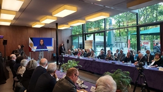 کنفرانس «راه‌حل بحران ایران حمایت از آلترناتیو دموکراتیک» در برلین با حضور و سخنرانی پروفسور آلخو ویدال کوادراس + گ