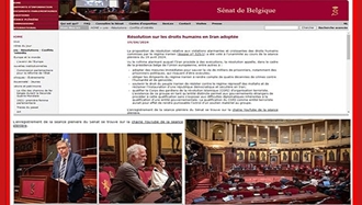 قطعنامهٔ سنای بلژیک
