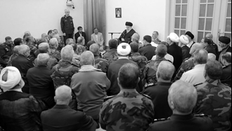 خامنه‌ای در در دیدار با سرکردگان نیروهای مسلح تحت‌امر