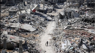 آثار بمبارانهای مهیب در غزه
