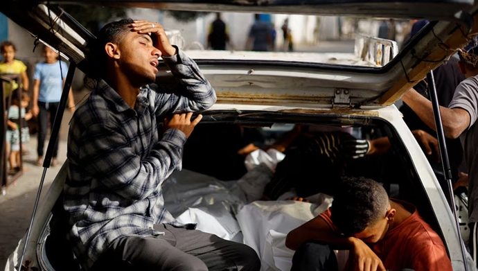 حمله اسراییل به کمپ چادری رفح