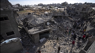 آثار بمبارانهای مهیب در غزه