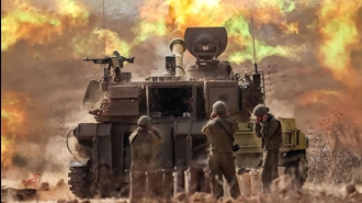 تصویری از جنگ در غزه