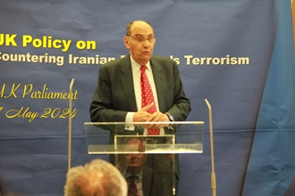 کنفرانس مقابله با تروریسم و تهدیدات داخلی از سوی رژیم ایران در پارلمان انگلستان