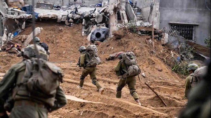 حمله ارتش اسراییل به غزه