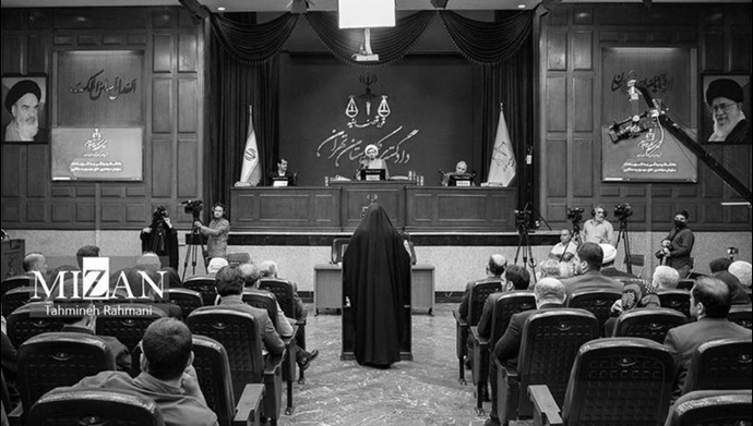 چهاردهمین جلسه دادگاه قضاییه جلادان برای محاکمه غیابی مجاهدین