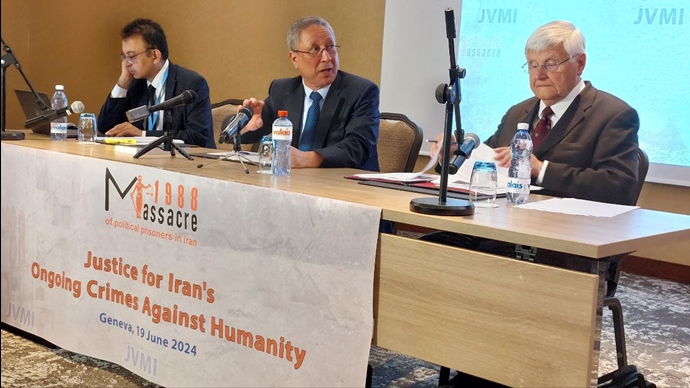 جلسه در ژنو با حضور جاوید رحمان گزارشگر ویژه سازمان ملل در مورد وضعیت حقوق‌بشر در ایران