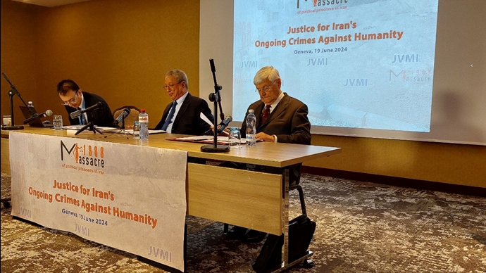 جلسه در ژنو با حضور جاوید رحمان گزارشگر ویژه سازمان ملل در مورد وضعیت حقوق‌بشر در ایران