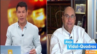 مصاحبهٔ تلویزیون سراسری اسپانیا با پروفسور آلخو ویدال کوادراس