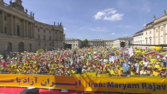 اجلاس جهانی ایران آزاد ۱۴۰۳ - تظاهرات بزرگ ایرانیان در برلین - گزارش تصویری