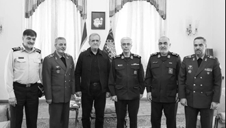 سرکردگان نیروهای مسلح خامنه‌ای در دیدار با پزشکیان 