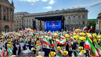 تظاهرات بزرگ ایرانیان در برلین - ۹تیر ۱۴۰۳